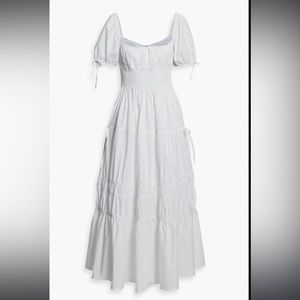 Nicholas White Cotton (linen like) dress.